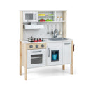 Wooden Pretend Play Kitchen Set for Toddlers by LJGDeals