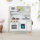 Wooden Pretend Play Kitchen Set for Toddlers by LJGDeals