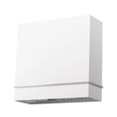 Akicon 36" Stainless Steel Range Hood with 600 CFM Insert & 6-Burner Gas Range Combo – Powerful Ventilation, Convection Oven, Multiple Finishes