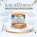 "Cold Caress" Handmade Vegan Bar Soap for Hair, Body and Beard