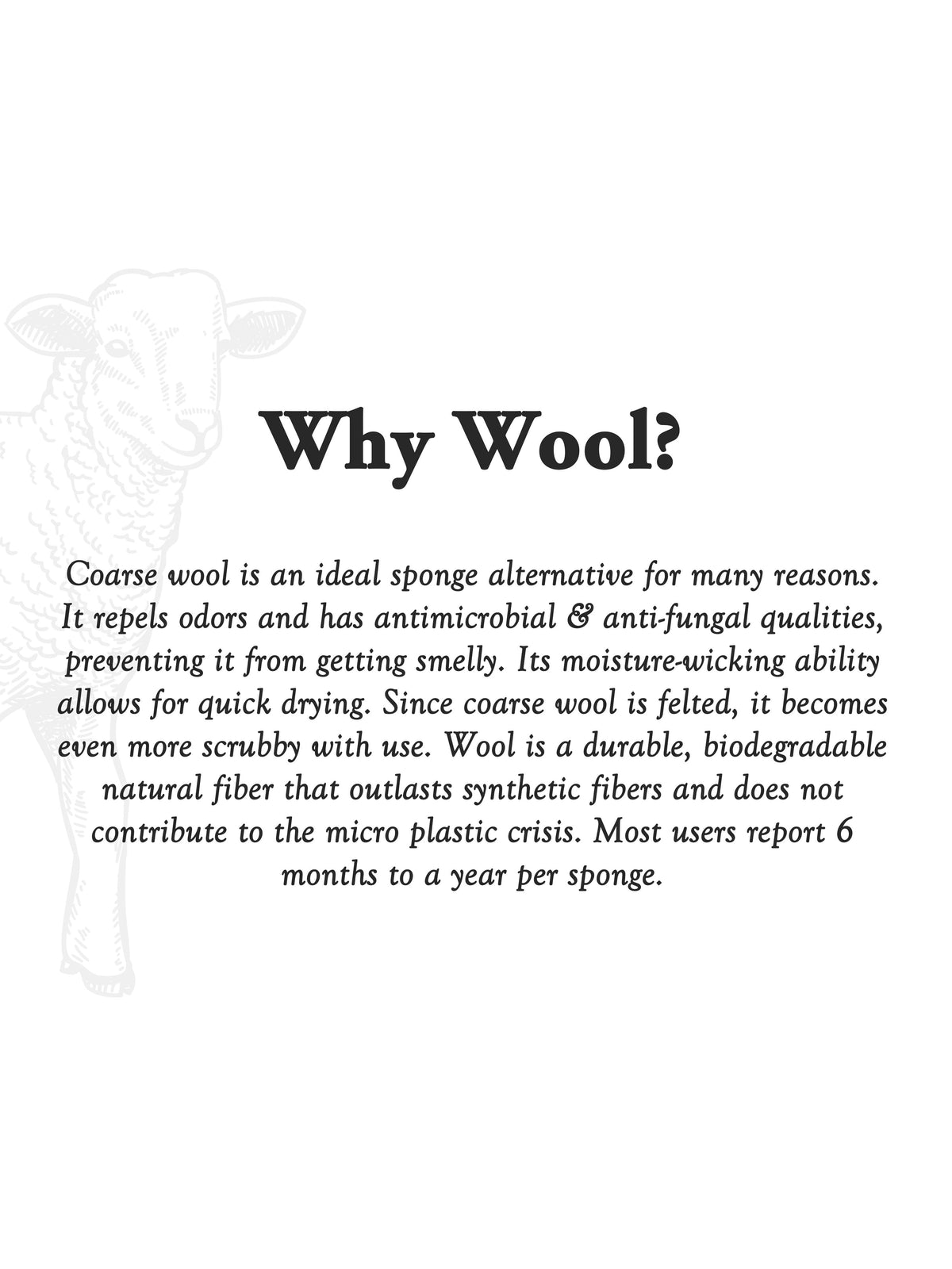 Sustainable Wool Scrub, photo 4 of 10