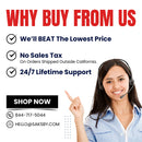 Heavy-Duty 1200W Ultra-Quiet Portable Gas Engine Inverter Generator (SAK54675)