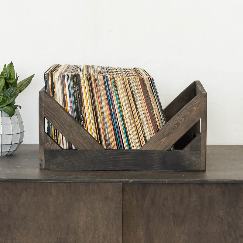 The Milk Crate Alternative: 12" Vinyl Record Storage