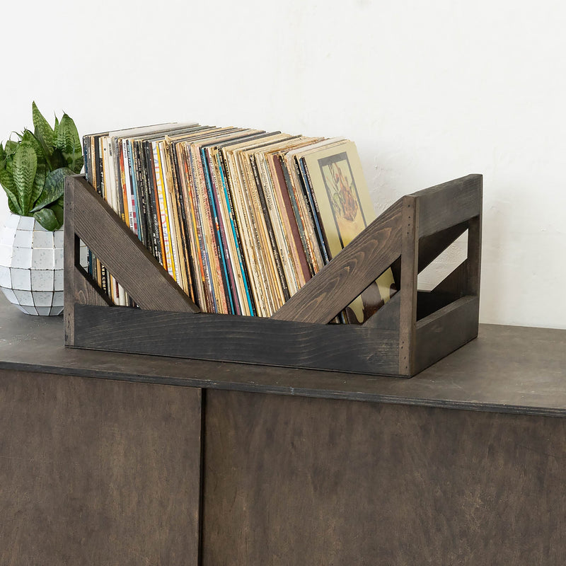 The Milk Crate Alternative: 12" Vinyl Record Storage