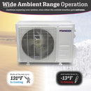 Pioneer® Quantum Ultra™ 12,000 BTU 24 SEER2 230V High-Wall Ductless Energy-Star Mini-Split Air Conditioner Inverter Heat Pump Full Set by Pioneer Official Store