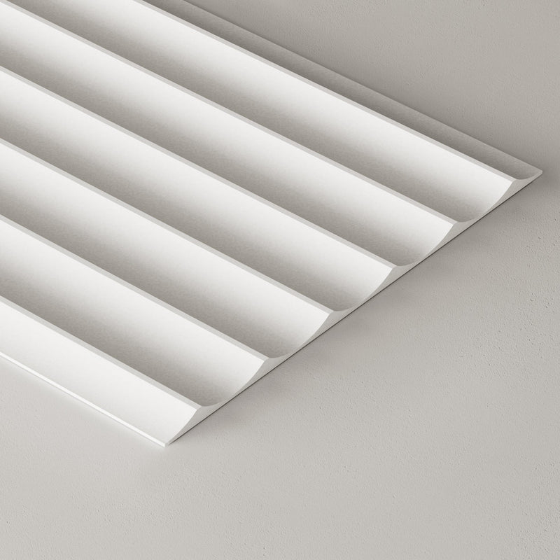 Paintable Fluted Wall Panels