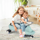 Wiggle Car with Hauling Rope Ride on Toy with Under-Seat Storage by LJGDeals