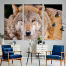 Wild Wolf Wall Art Canvas Print, Framed Canvas Print, Modern by MyGreatCanvas | Canvas Wall Art Prints | Photo Prints & Wall Decor