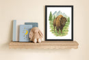 Wild Beasts Art Print, Framed (12" x 16")