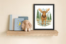 Wild Beasts Art Print, Framed (12" x 16")