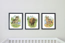 Wild Beasts Art Print, Framed (12" x 16")