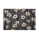 Wild Flowers - Gray Coir Doormat