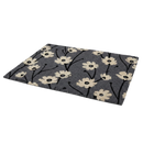 Wild Flowers - Gray Coir Doormat