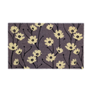 Wild Flowers - Gray Coir Doormat