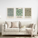 Botanical Neutral Wall Art Home Posters Set by Wall Art Set