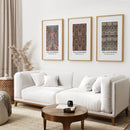 William Morris Floral Museum Exhibition Painting by Wall Art Set