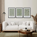 Large William Morris Floral Pattern Art Set Decor by Wall Art Set