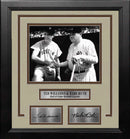 Ted Williams and Babe Ruth 8" x 10" Framed Baseball Legends Photo with Engraved Autographs by Dynasty Sports & Framing