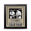 Ted Williams and Babe Ruth 8" x 10" Framed Baseball Legends Photo with Engraved Autographs by Dynasty Sports & Framing