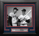 Ted Williams & Carl Yastrzemski Boston Red Sox 8" x 10" Framed Baseball Photo by Dynasty Sports & Framing