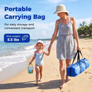 Wind Powered Beach Tent Portable Sun Shelter Canopy for Picnic by LJGDeals