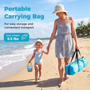 Wind Powered Beach Tent Portable Sun Shelter Canopy for Picnic by LJGDeals