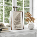 Antique Ferns Set of 4 In French Gray and Green