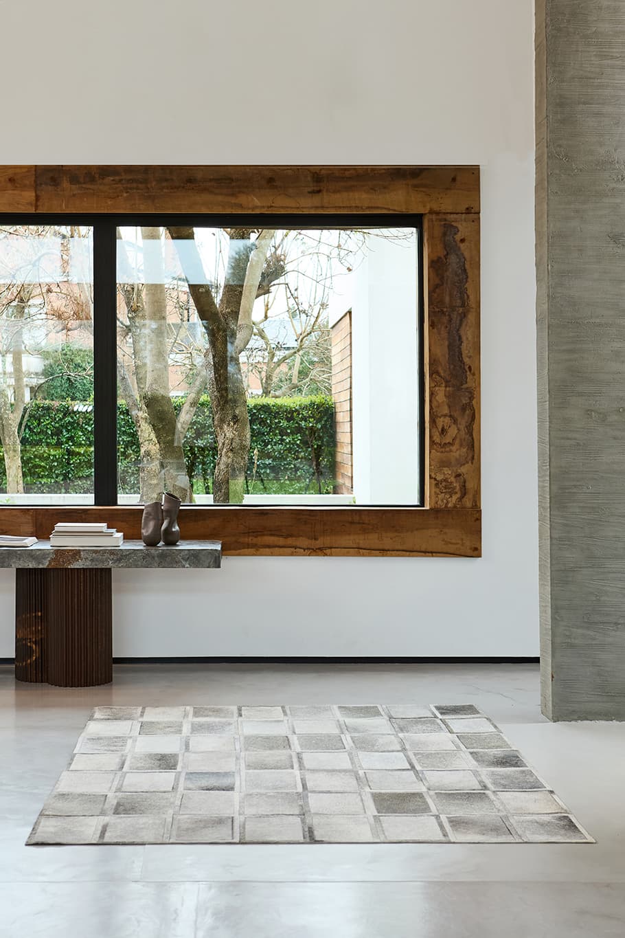 WINDOWS - Hair on Hide Custom Rug, photo 3 of 12