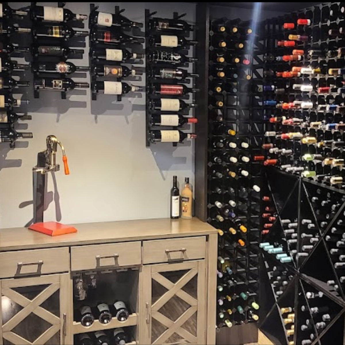 24 Bottle Compact Cross Wine Cube | 18mm Thick, photo 7 of 13