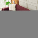 Solid Color Chenille Sofa Throw Blanket, Soft & Plush Decorative Couch Throw Cover