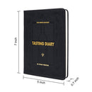 Wine Folly Wine Journal Guided Wine Tasting Notes (5" x 7" B6 Notebook) (Black)