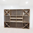 7 Bottle Display Wine Cube | 18mm Thick