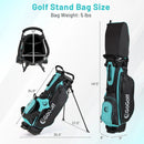Women's Complete Golf Clubs and Bag Set Golf Stand Bag-Green by LJGDeals