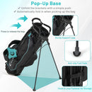 Women's Complete Golf Clubs and Bag Set Golf Stand Bag-Green by LJGDeals