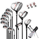 Women's Complete Golf Clubs and Bag Set with Headcovers and Putter-Red by LJGDeals