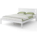 Twin/Full/Queen Size Wood Bed Frame with Headboard and Wooden Slats Support by LJGDeals