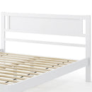 Twin/Full/Queen Size Wood Bed Frame with Headboard and Wooden Slats Support by LJGDeals