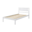 Twin/Full/Queen Size Wood Bed Frame with Headboard and Wooden Slats Support by LJGDeals
