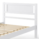 Twin/Full/Queen Size Wood Bed Frame with Headboard and Wooden Slats Support by LJGDeals