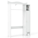 Wood Over the Toilet Bathroom Space Saver with Paper Holder and Shelf by LJGDeals