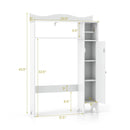 Wood Over the Toilet Bathroom Space Saver with Paper Holder and Shelf by LJGDeals
