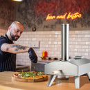 Portable Stainless Steel Outdoor Pizza Oven with 12 Inch Pizza Stone by LJGDeals