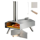 Portable Stainless Steel Outdoor Pizza Oven with 12 Inch Pizza Stone by LJGDeals