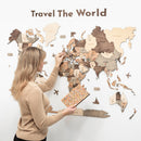 Wooden Map Quotes