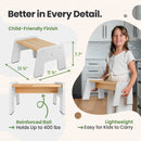 1-Step Wooden Stool for Kids