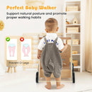 Wooden Baby Push and Pull Walker with Multi-Activity Learning Center by LJGDeals