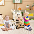 Wooden Baby Walker with Height Adjustable Handles by LJGDeals