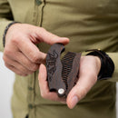 Wooden Beard Comb – Viking Design