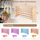 Wooden Bottle Rack Wine Display Shelves for 72 Bottles by LJGDeals