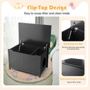 Wooden Cat Litter Box Enclosure with Top Opening Side Table Furniture by LJGDeals